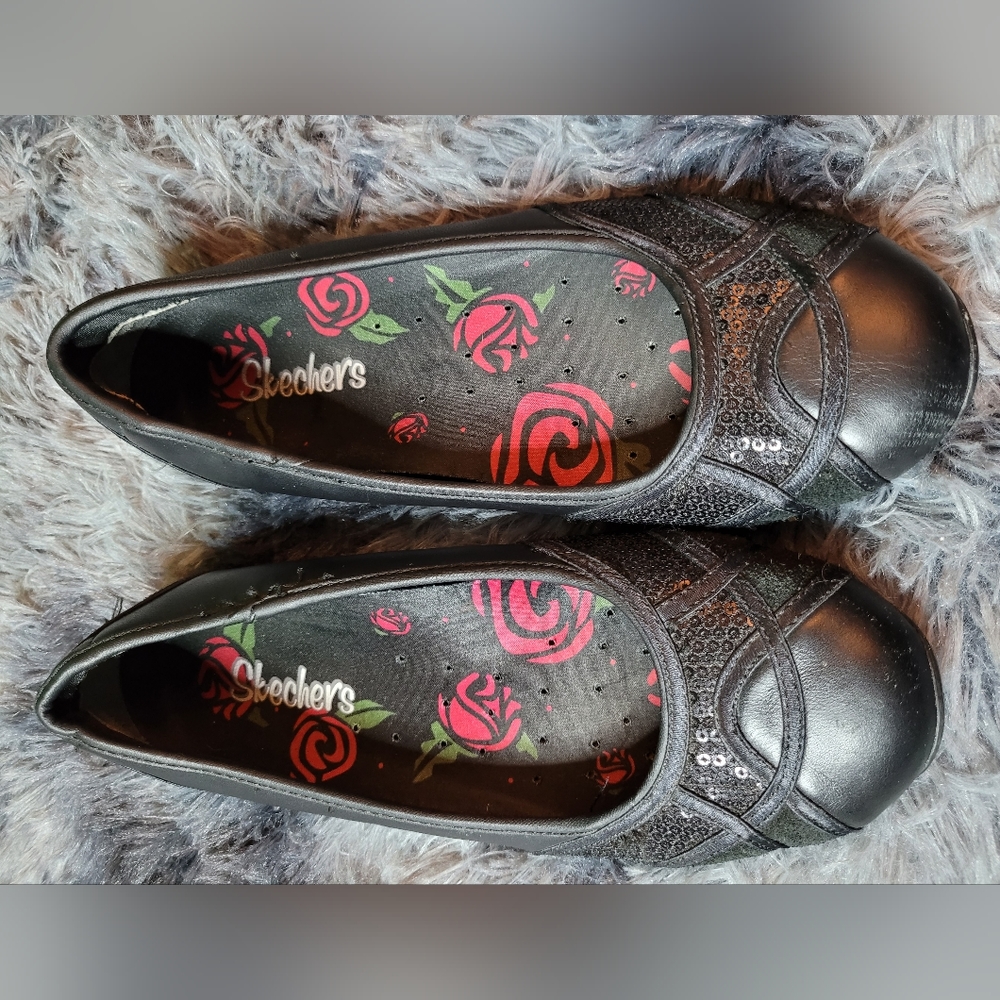 Skechers flat 6.5 US Black